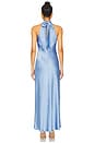 view 3 of 3 Lara Dress in Aurora Blue