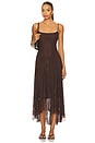 view 1 of 3 Vita Dress in Chocolate Martini