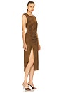 view 2 of 3 Keegan Dress in Chestnut
