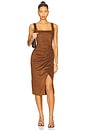 view 1 of 3 Milo Dress in Chicory Coffee