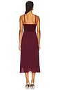 view 3 of 3 Estrella Dress in Windsor Wine