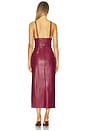 view 3 of 3 Kailey Dress in Cordovan