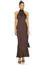 view 1 of 3 Lara Dress in Dark Espresso