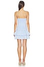 view 3 of 4 ROBE ANIKA in Blue And White Stripe