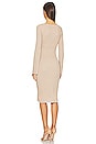 view 3 of 4 Ginette Dress in Beige