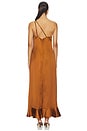 view 3 of 3 VESTIDO MINDY in Caramel Cafe