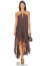 view 1 of 4 VESTIDO SUZANNE in Walnut
