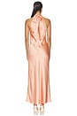 view 3 of 3 VESTIDO HALTER in Honeyed Apricot