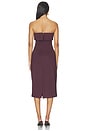 view 3 of 3 Roslynn Dress in Chocolate