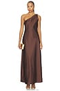 view 2 of 3 Aurorah Dress in Shaved Chocolate