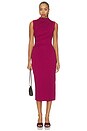 view 1 of 3 Mo Dress in Beet Red