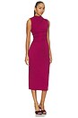 view 2 of 3 Mo Dress in Beet Red