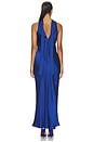 view 4 of 3 Lara Dress in Deep Blue