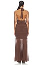 view 4 of 3 Evera Dress in Shaved Chocolate