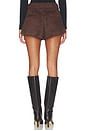 view 5 of 6 Evanda Short in Dark Chocolate