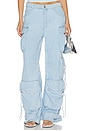view 1 of 6 PANTALON DUO in Blue Haven Wash