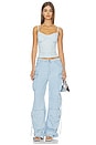 view 5 of 6 PANTALON DUO in Blue Haven Wash
