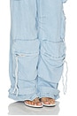 view 6 of 6 PANTALON DUO in Blue Haven Wash
