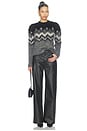 view 5 of 4 Mora Sweater in Black Multi