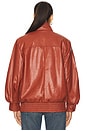 view 3 of 4 Vee Jacket in Dusty Brick