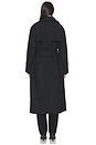 view 4 of 4 MANTEAU ENORA in Black