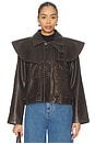 view 1 of 4 Varvara Jacket in Chocolate Martin