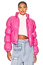 view 1 of 5 Eden Puffer in Pink Glo