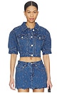 view 1 of 4 Serafina Jacket in Blue Depth