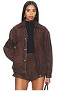 view 2 of 5 Henson Jacket in Dark Chocolate