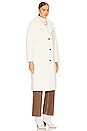 view 3 of 4 Saide Sherpa Jacket in Pristine Ivory