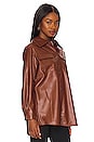 view 3 of 5 VESTE CHEMISE FAUX GOOD MEASURE in Cognac