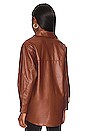 view 4 of 5 CHAQUETÓN FAUX GOOD MEASURE in Cognac