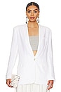 view 2 of 5 LINEN ON THE EDGE ブレザー in Optic White