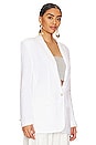view 3 of 5 LINEN ON THE EDGE ブレザー in Optic White