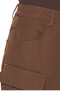 view 6 of 6 Duo Pant in Chocolate