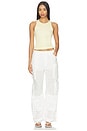 view 5 of 6 Duo Pant in White