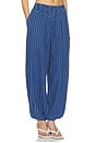 view 2 of 6 PANTALON TILLIE in Lagoon Wash