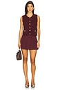 view 5 of 6 Margo Skirt in Windsor Wine