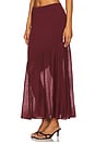 view 3 of 6 Aneira Skirt in Windsor Wine
