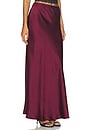 view 2 of 6 Jeannie Skirt in Wine