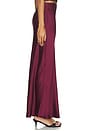 view 3 of 6 Jeannie Skirt in Wine