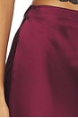 view 6 of 6 Jeannie Skirt in Wine