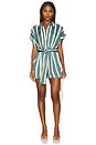 view 1 of 3 Tori Romper in Dusty Teal