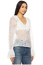 view 2 of 5 Hampton Blouse in Cloud Dancer