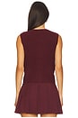 view 3 of 5 Aliya Sweater Vest in Windsor Wine