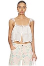 view 1 of 4 Leta Top in White Lace