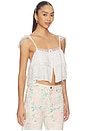 view 2 of 4 Leta Top in White Lace
