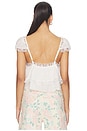 view 3 of 4 Leta Top in White Lace