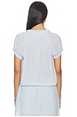 view 3 of 5 Theodora Top in Xenon Blue