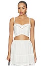 view 1 of 4 Elisse Top in Cloud Dancer